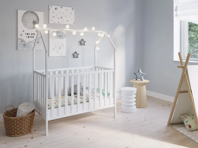 Łóżeczka drewniane handmade – dlaczego ręczna produkcja to jakość, którą widać i czuć?