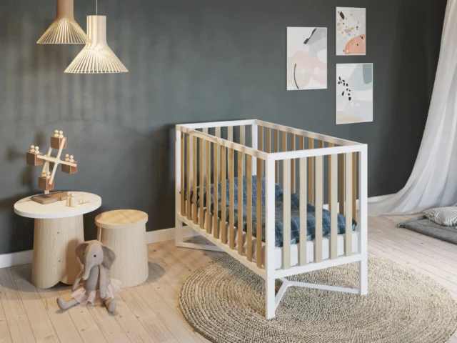 Łóżeczko dziecięce z regulowaną wysokością – jak wybrać bezpieczny i funkcjonalny model?