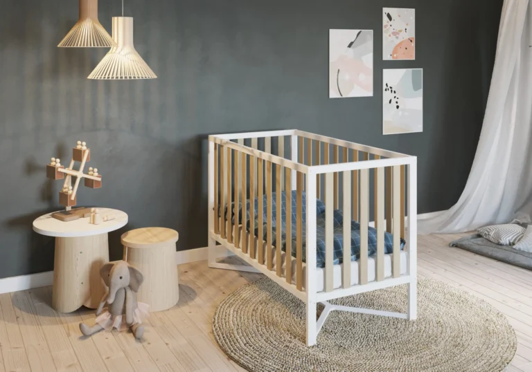 Łóżeczka dziecięce z regulowana wysokością